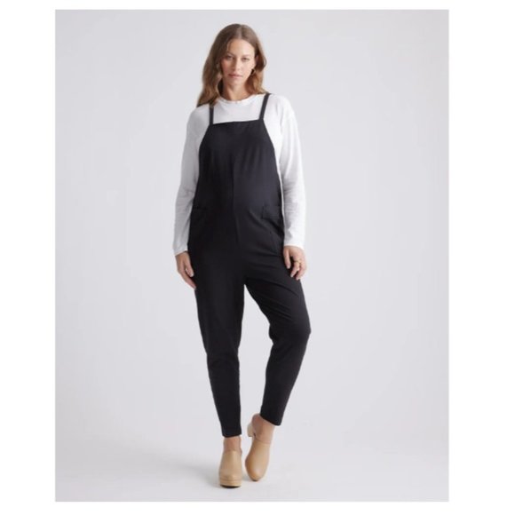 Quince Pants & Jumpsuits Quince Maternity Organic Cotton Stretch